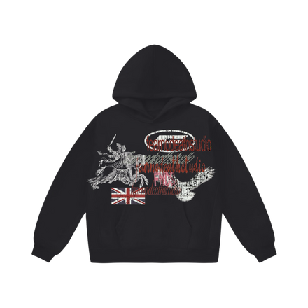 chaos in britain hoodie